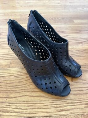 Van Eli peep toe heels